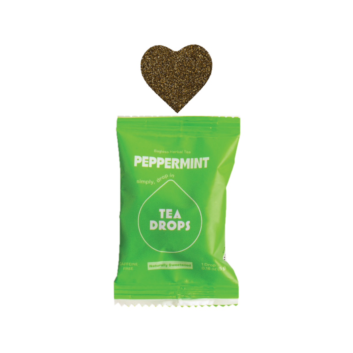 Peppermint Tea Tea Drops, Single Serve