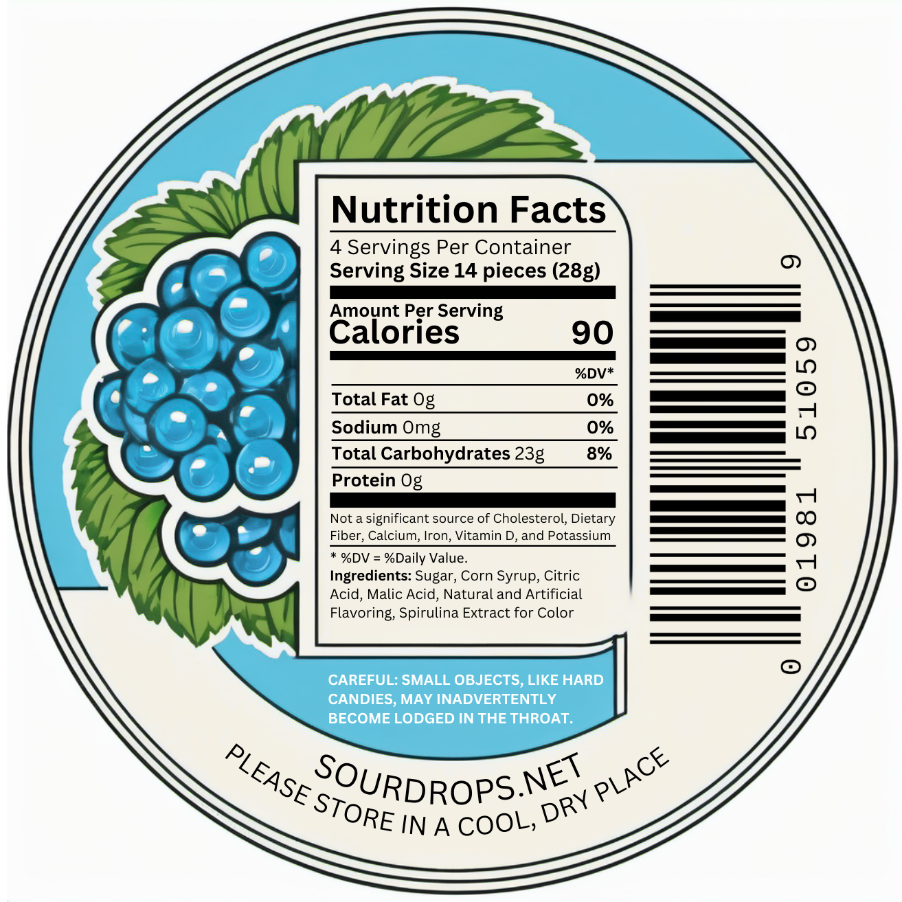 Blue Raspberry Sours