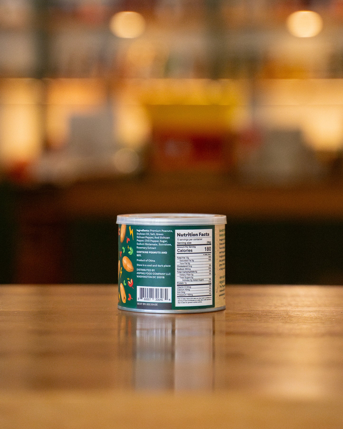 Tingly Mala Sichuan Pepper Peanuts