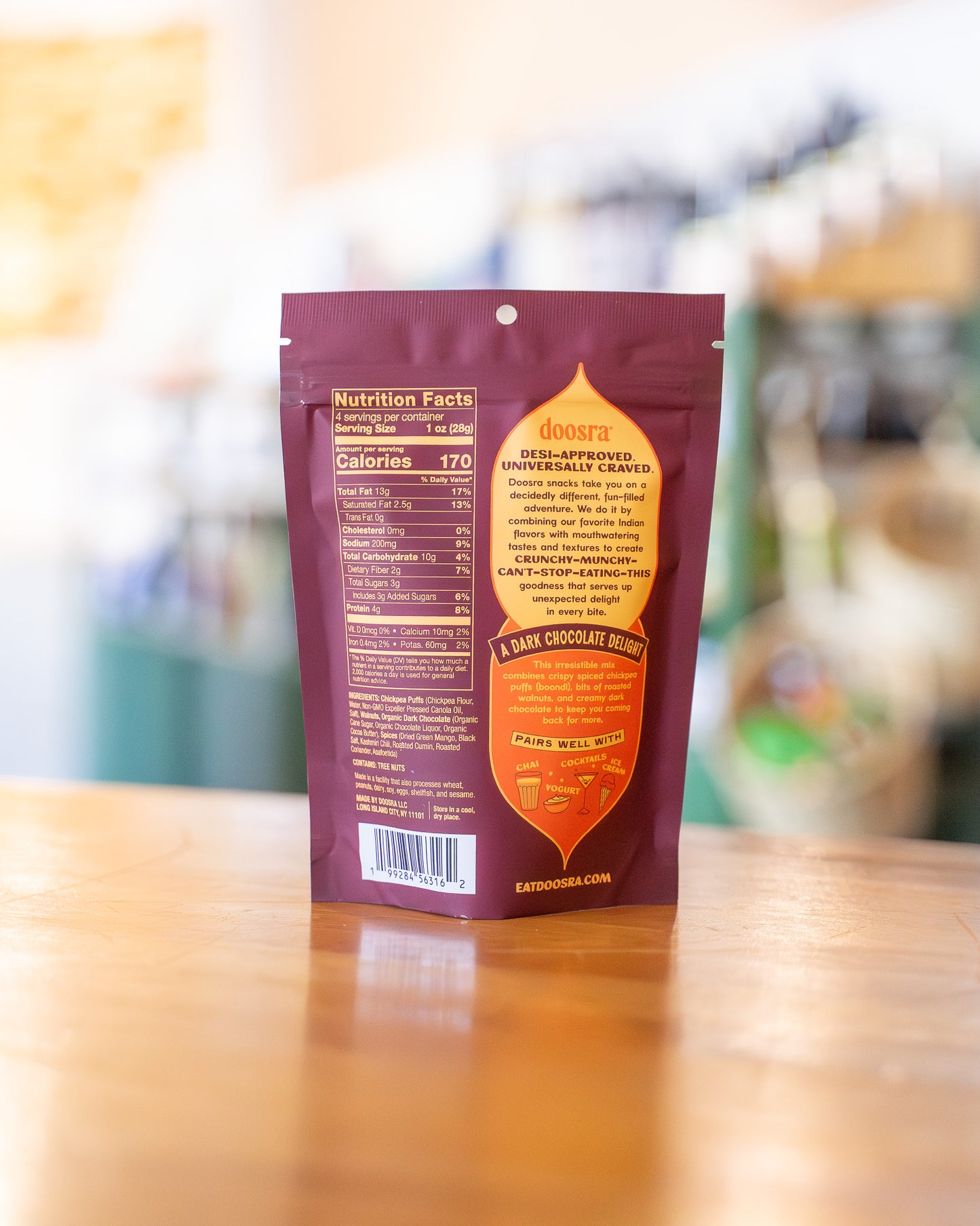 Doosra, Walnut & Dark Chocolate (4oz)