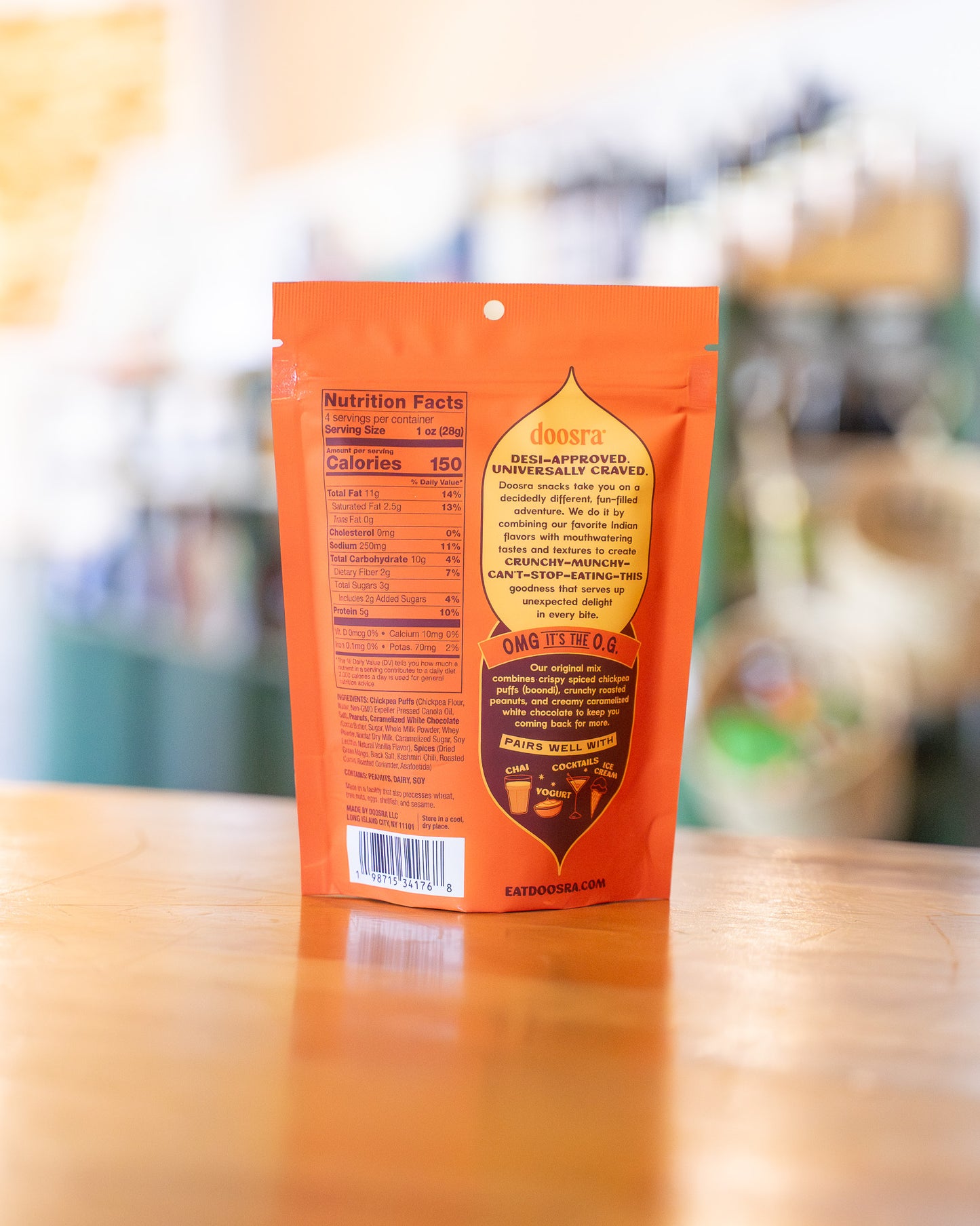 Doosra, Peanut & White Chocolate (4oz)