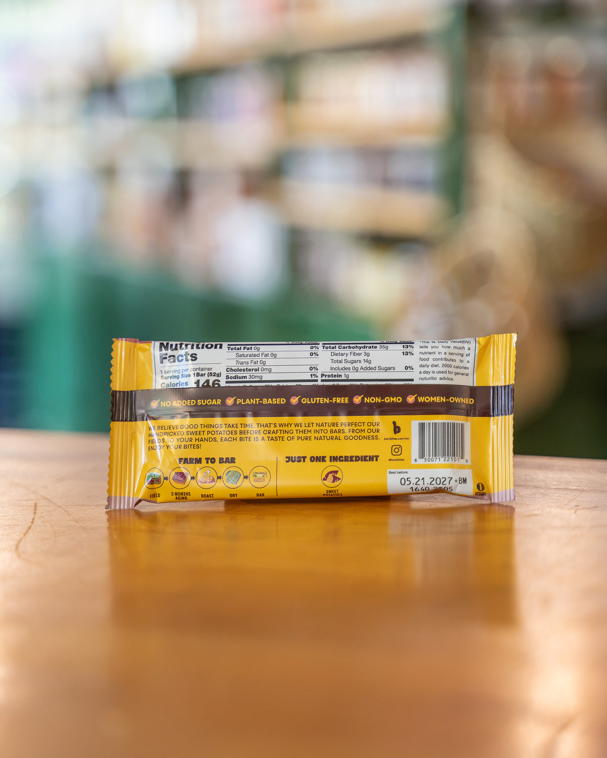 Japanese Dried Sweet Potato Bar, Original