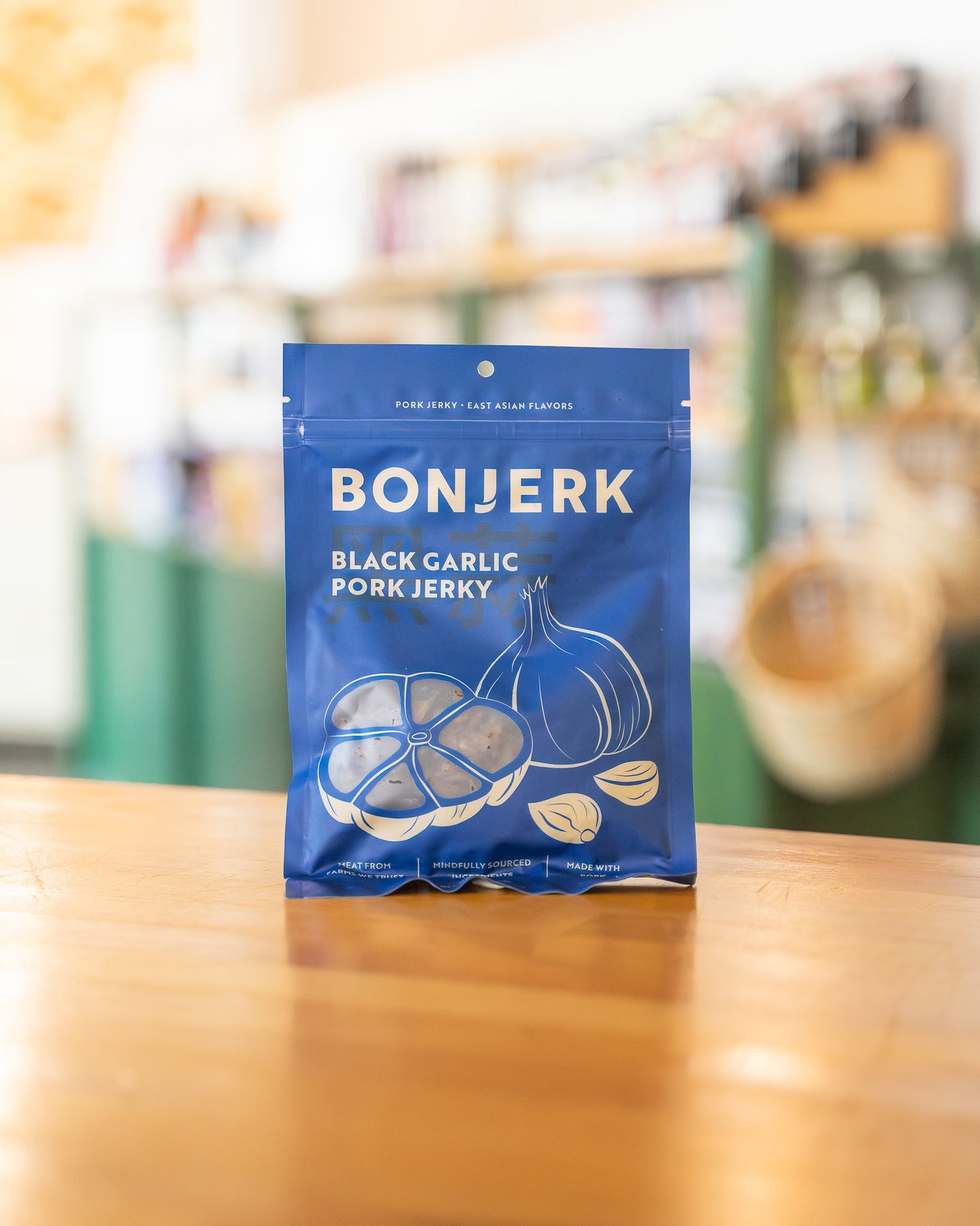 Black Garlic Pork Jerky