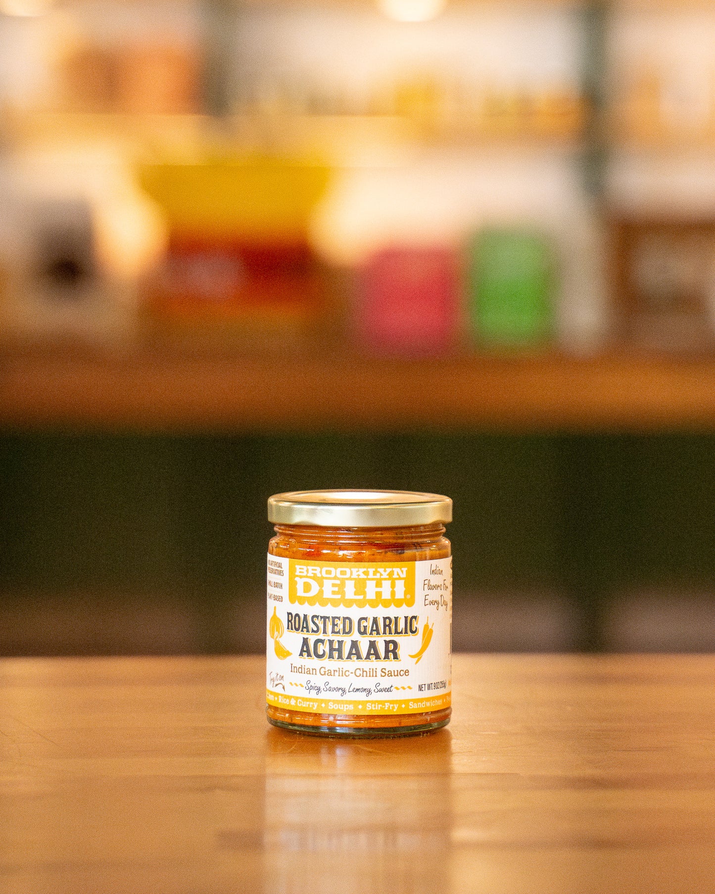 Roasted Garlic Achaar