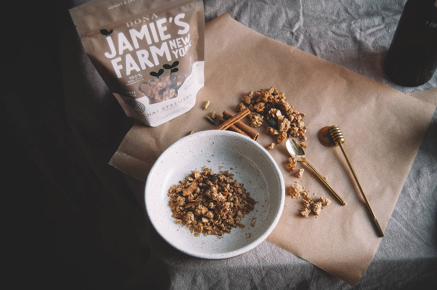Chai Streusel Granola
