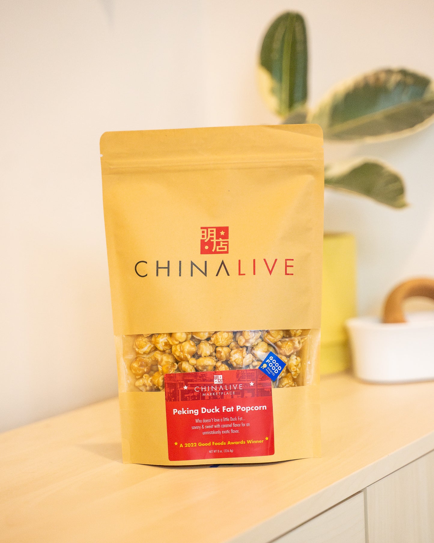Peking Duck Fat Popcorn