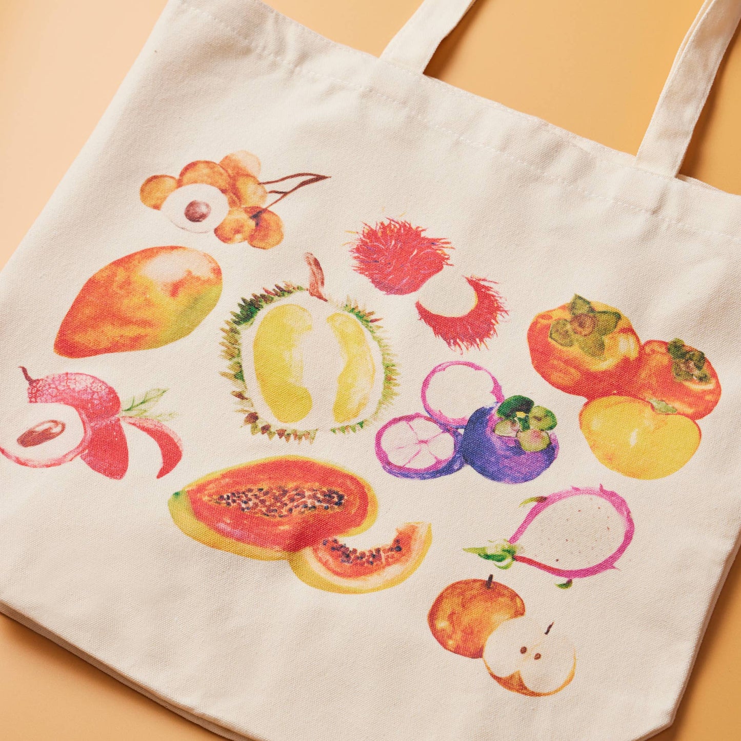 Asian Fruit Tote Bag