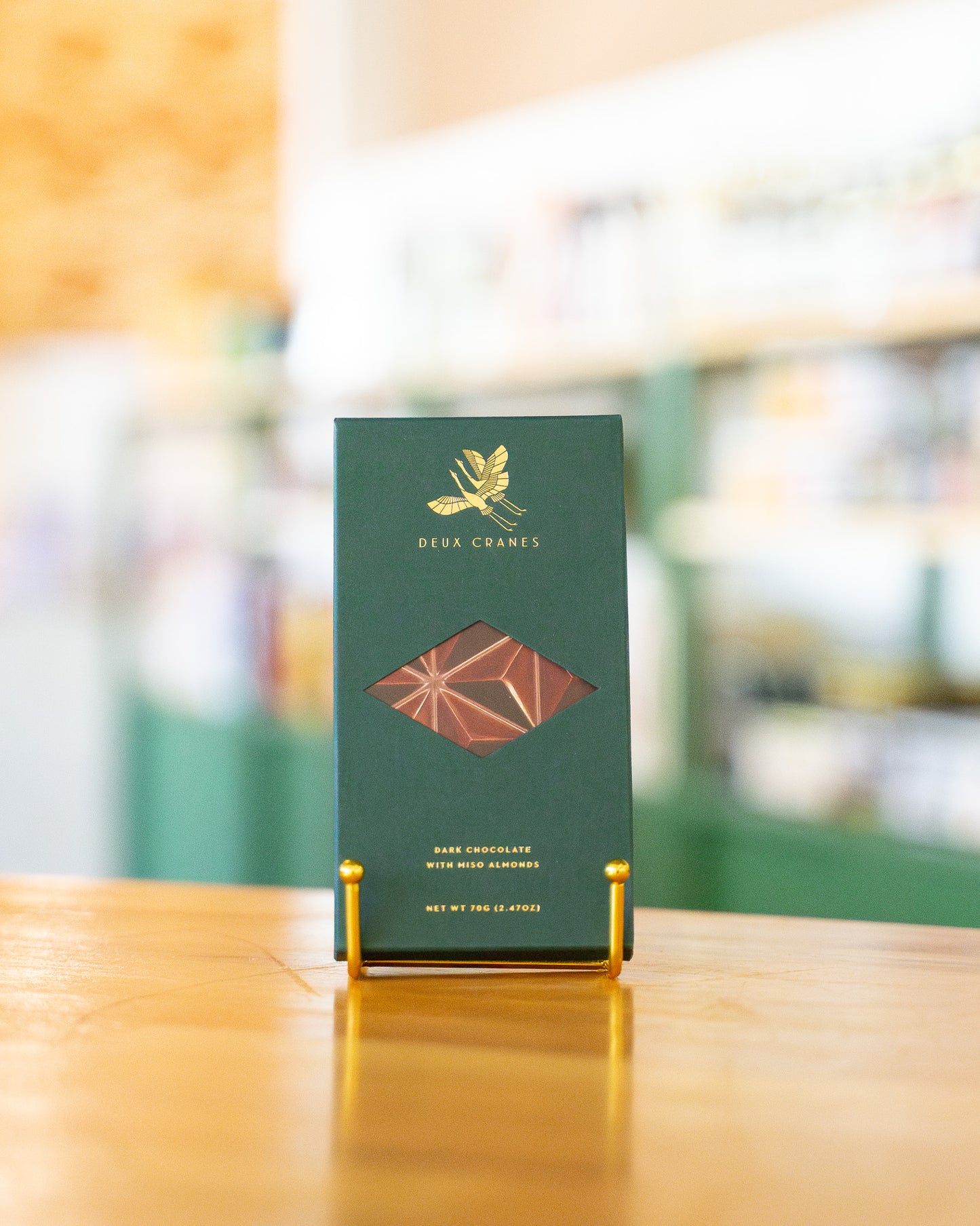 Dark Chocolate with Miso Almond