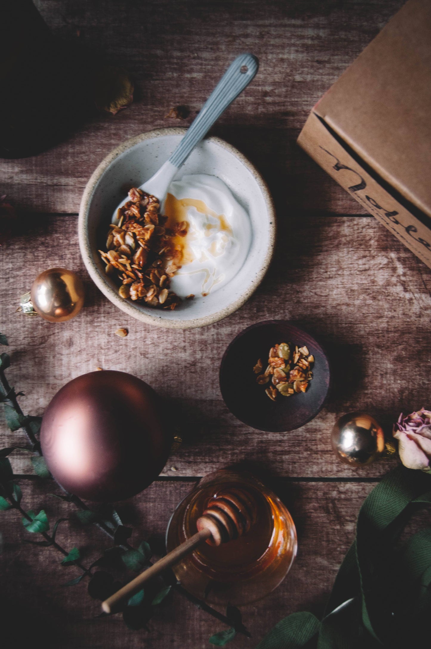 Maple Pecan Granola with Sea Salt