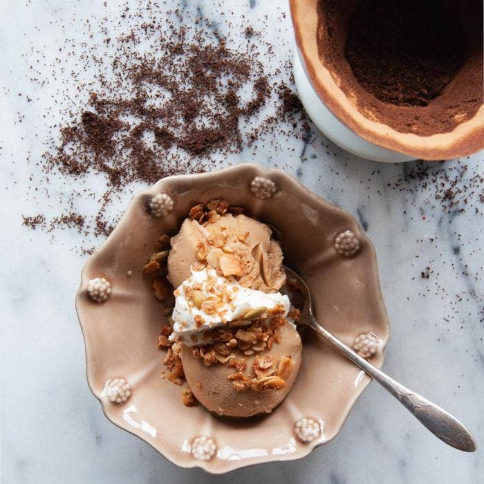 Vanilla Bean Granola with Sour Cherries