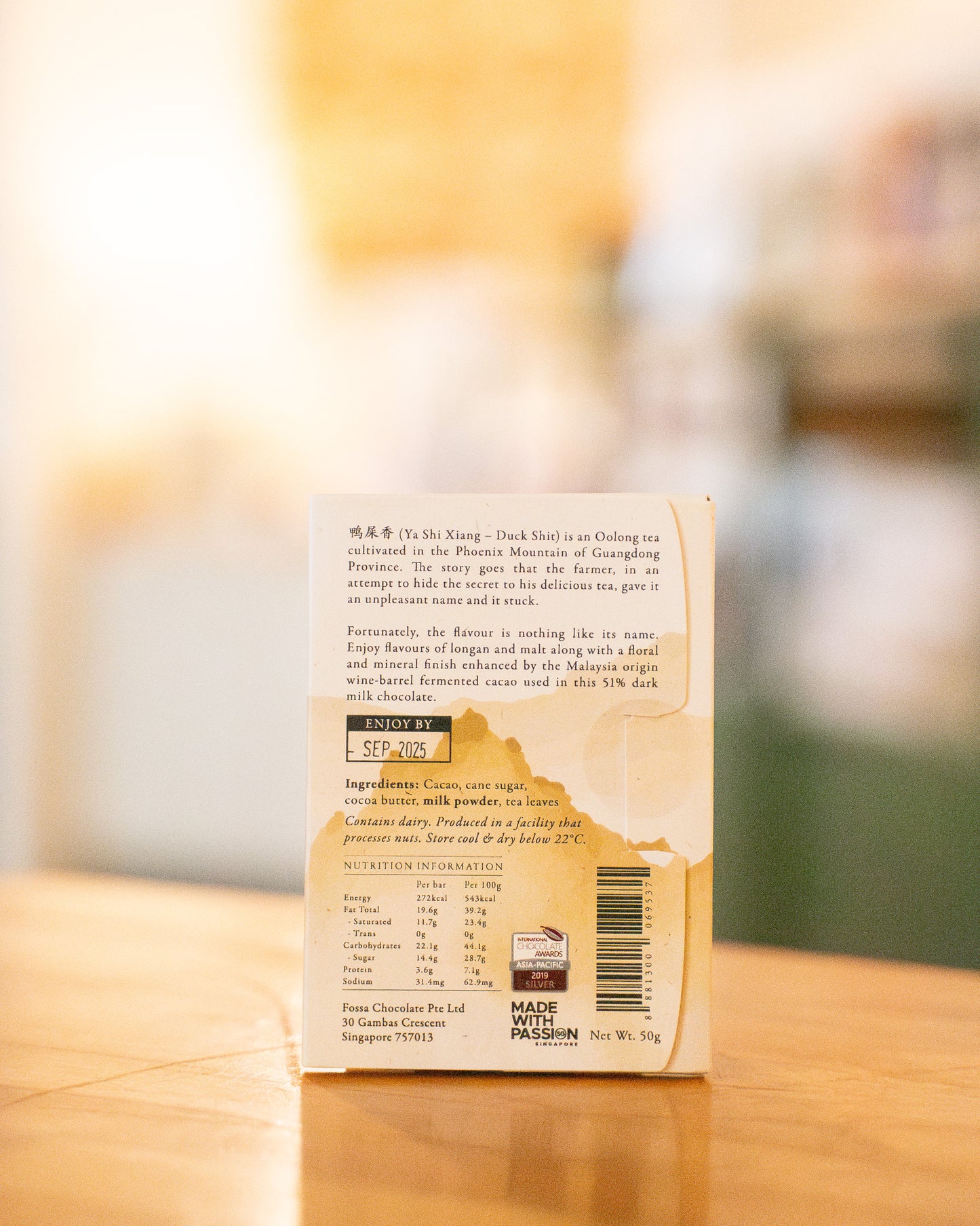 Duck Shit Dancong Tea Chocolate