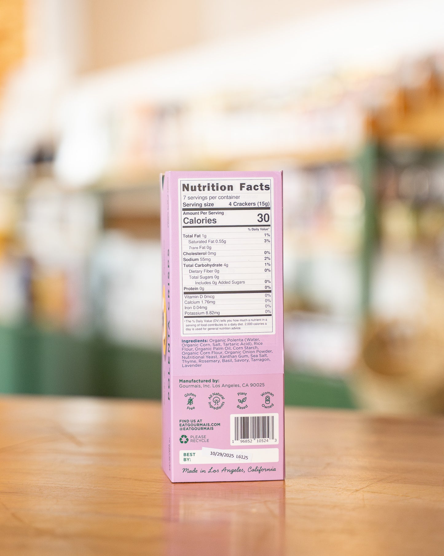 Polenta Crisps, Herbs de Provence