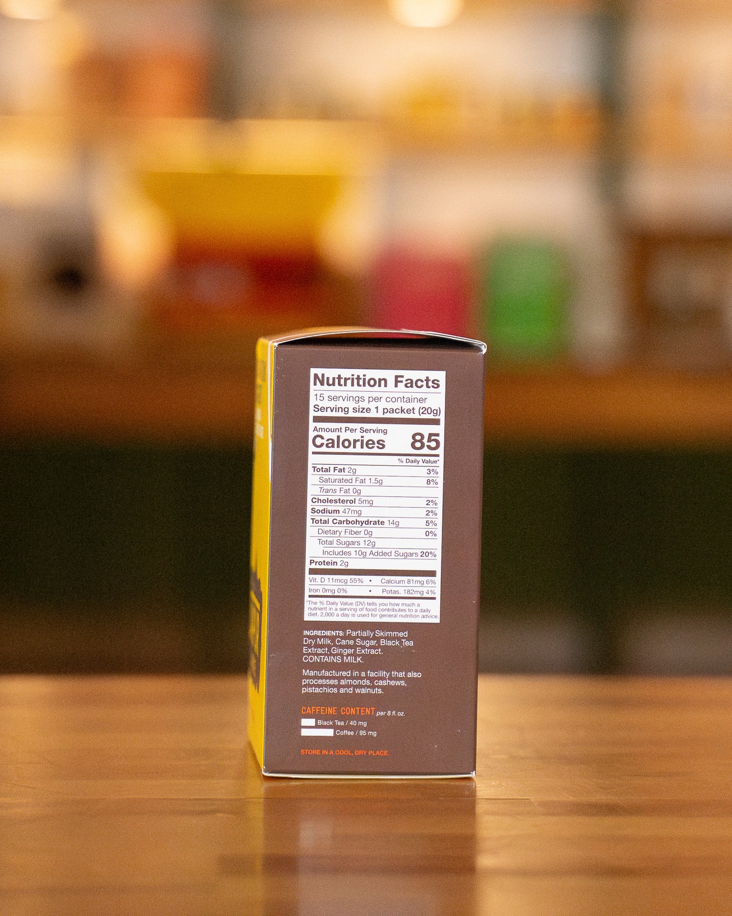 Instant Chai Tea Mix, Ginger