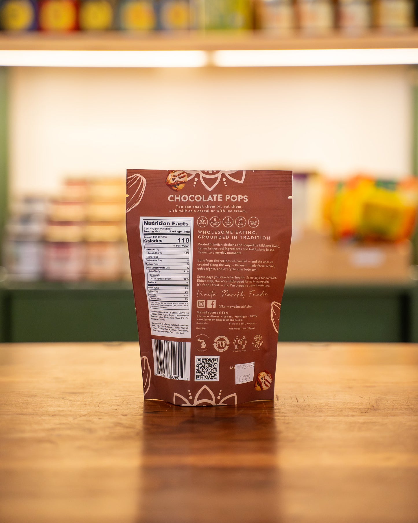 Chocolate Karma Pops