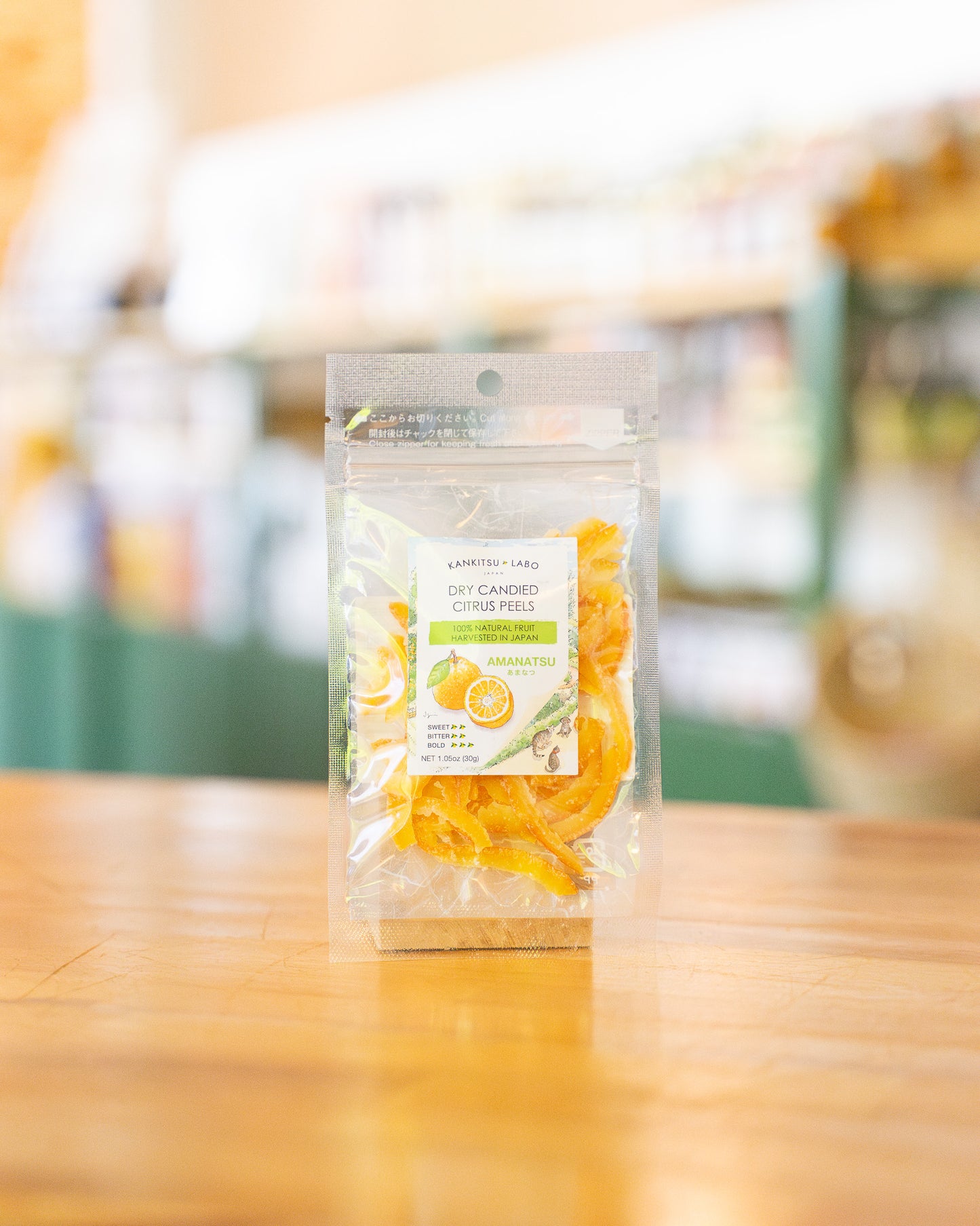 Dry Candied Citrus Peels, Amanatsu