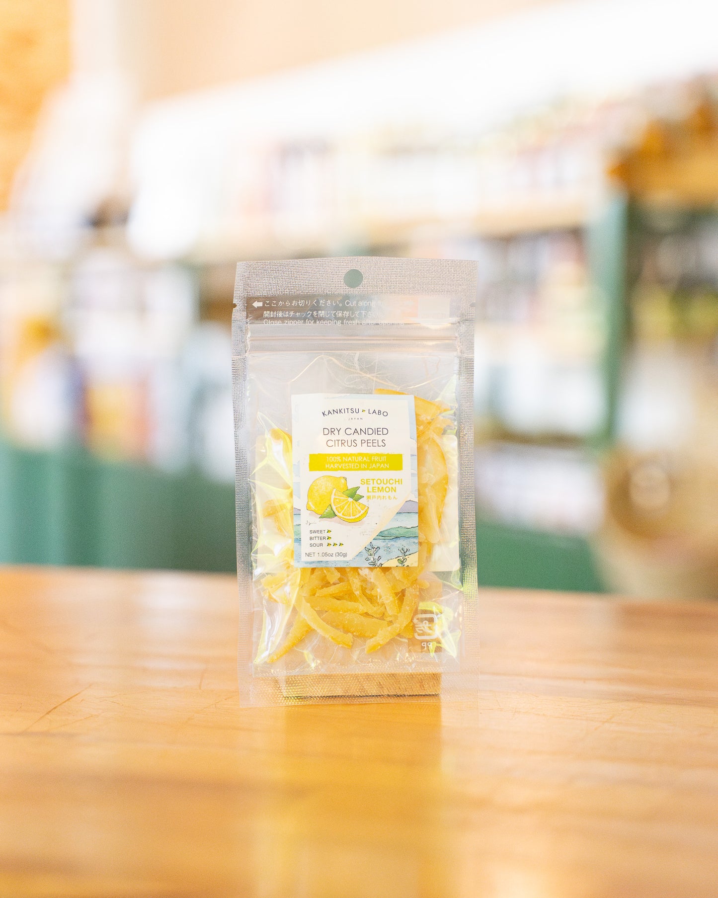 Dry Candied Citrus Peels, Setouchi Lemon