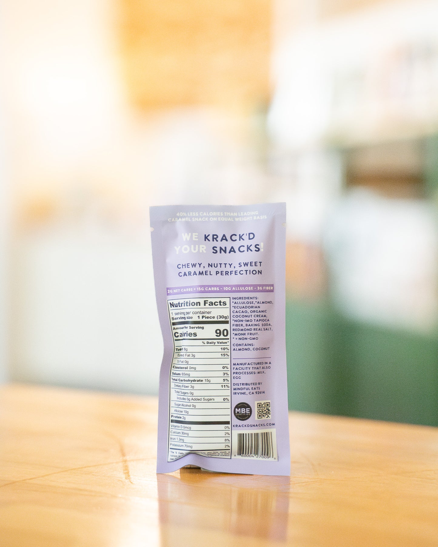 Vegan Aloha Caramel Bar