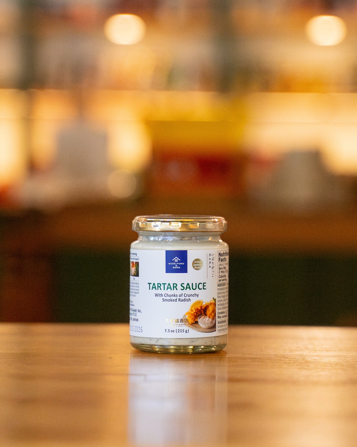 Tartar Sauce with Crunchy Smoked Radish