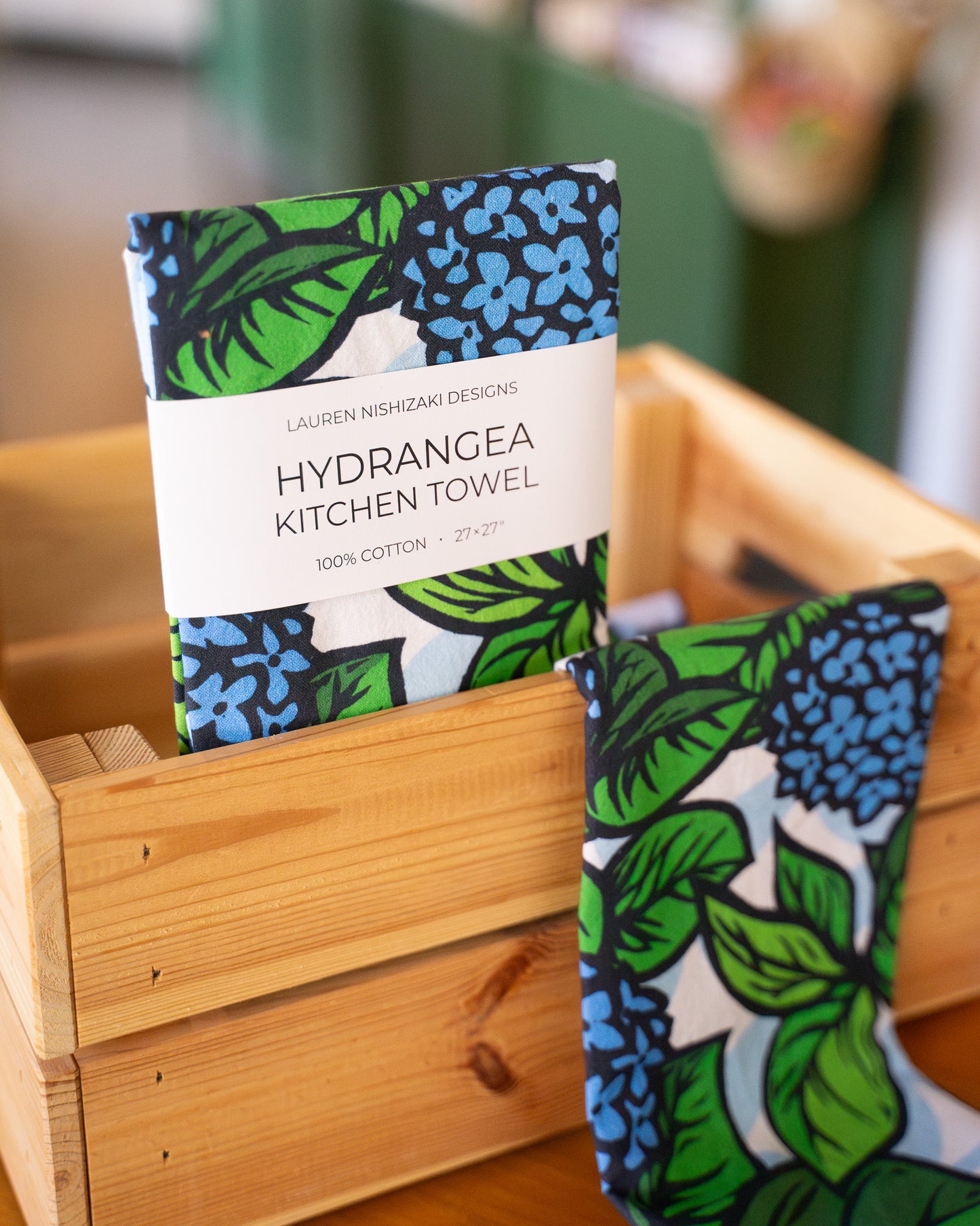 Hydrangea Kitchen Towel