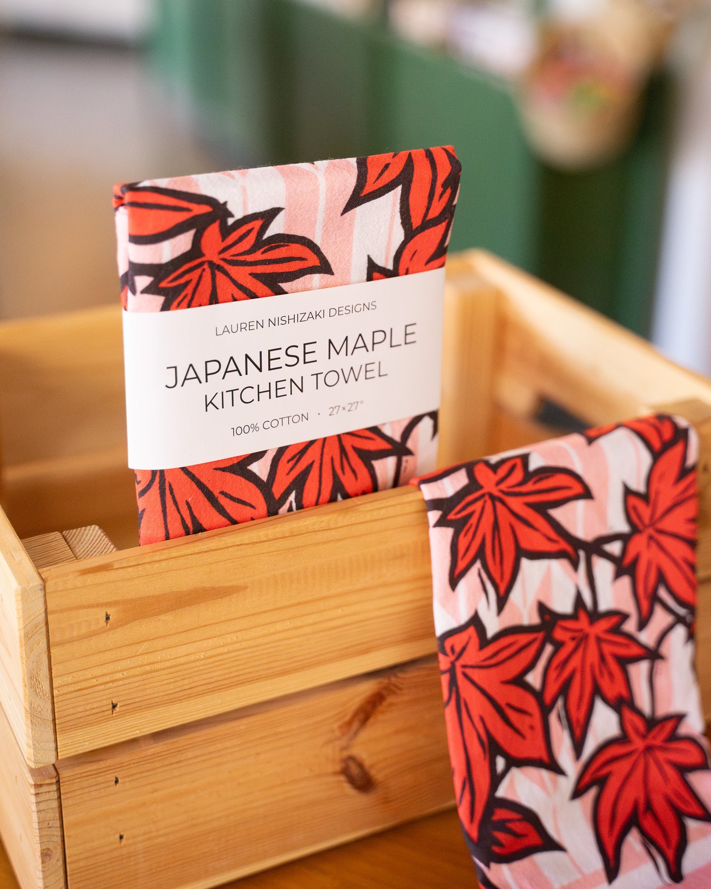 Japanese Maple Kitchen Towel