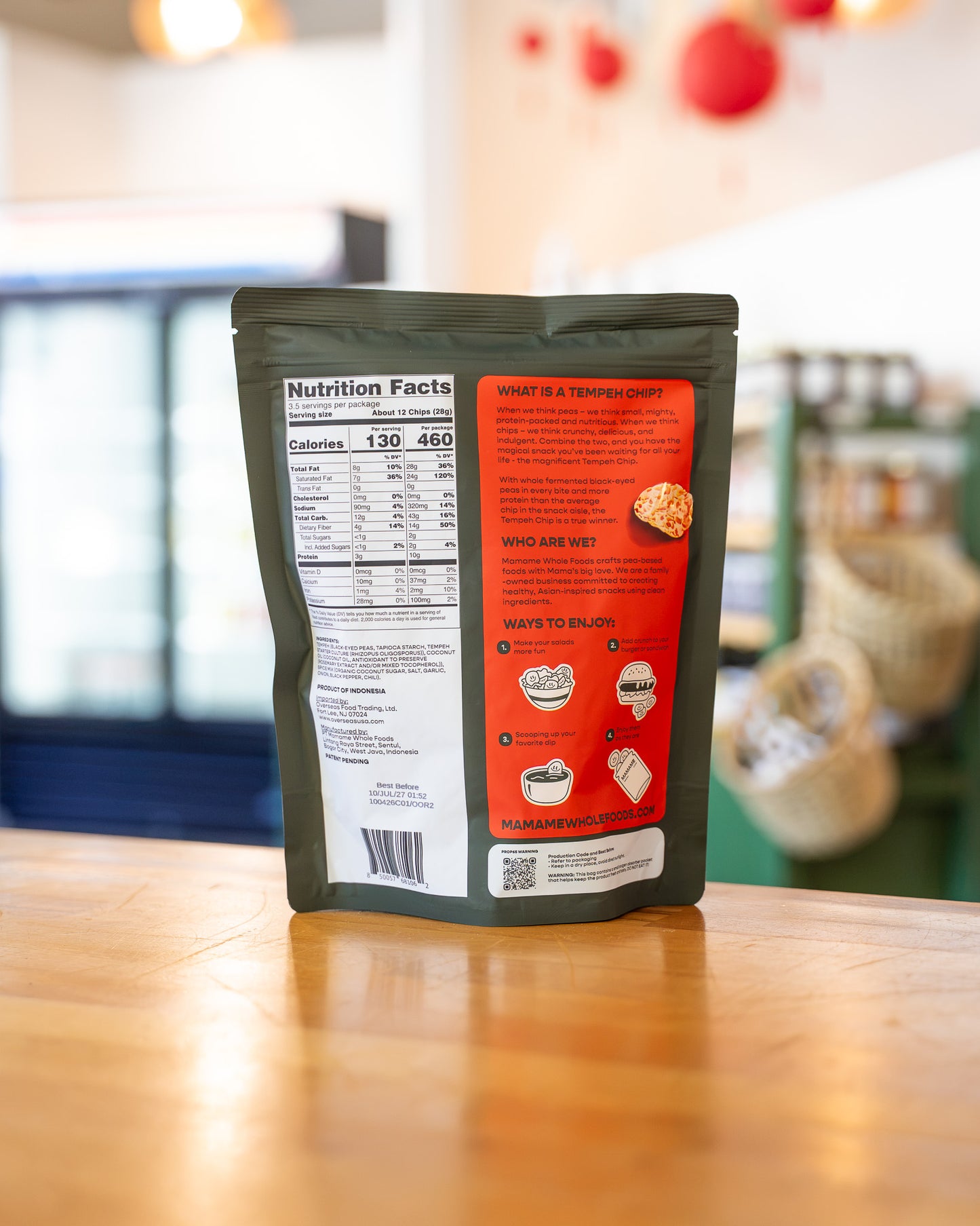 Tempeh Chips, Original