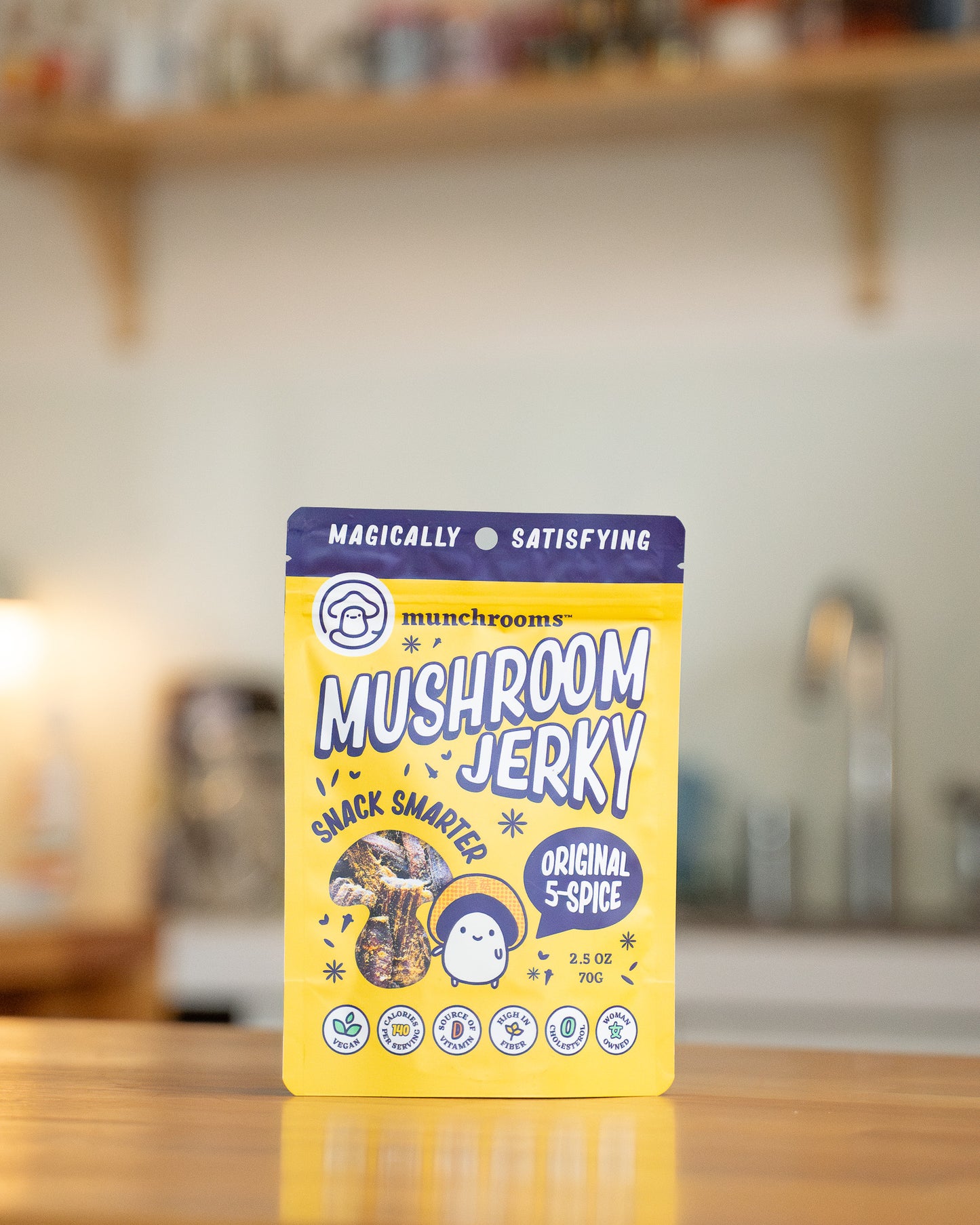 5-Spice Mushroom Jerky