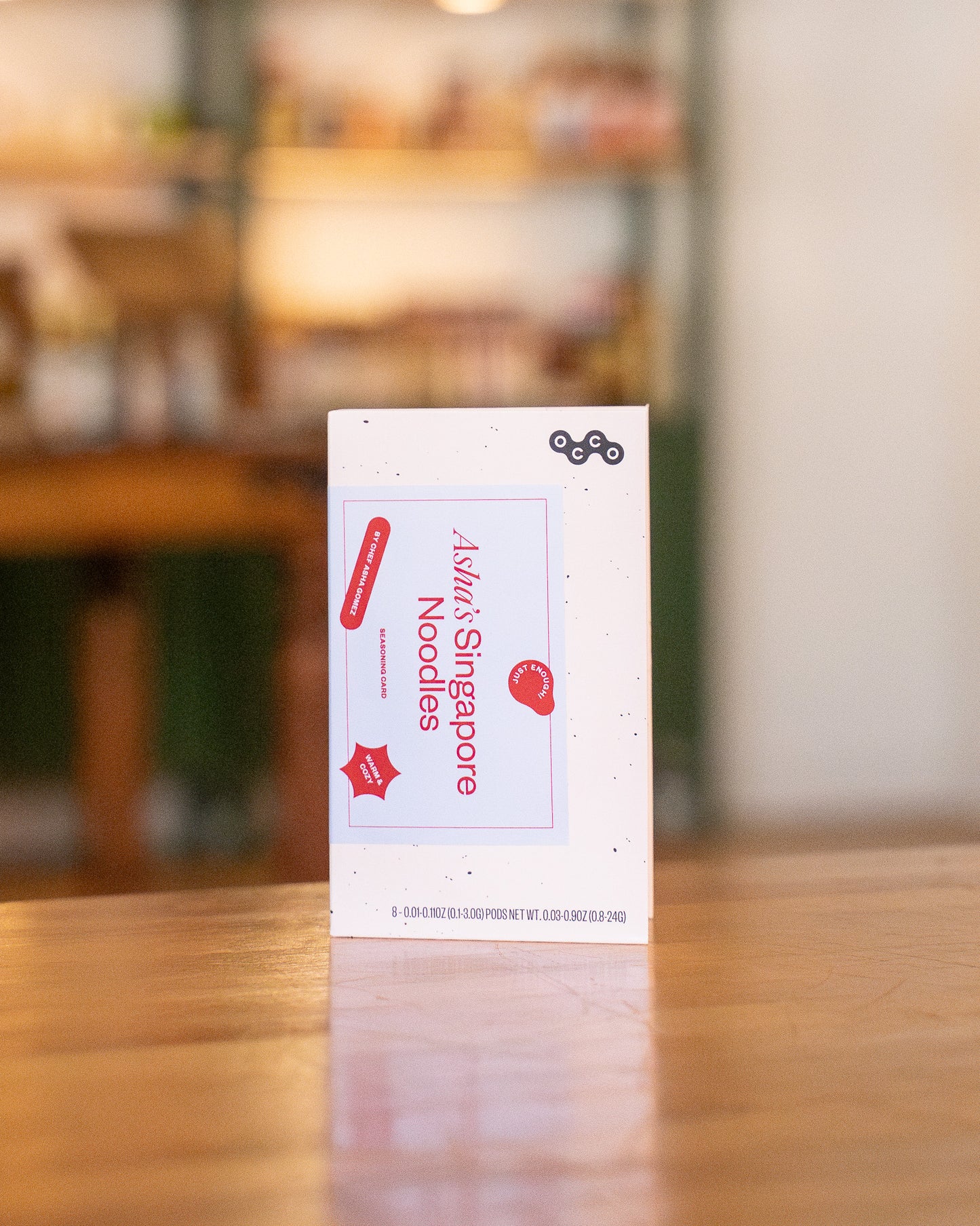 Asha’s Singapore Noodles Seasoning Card