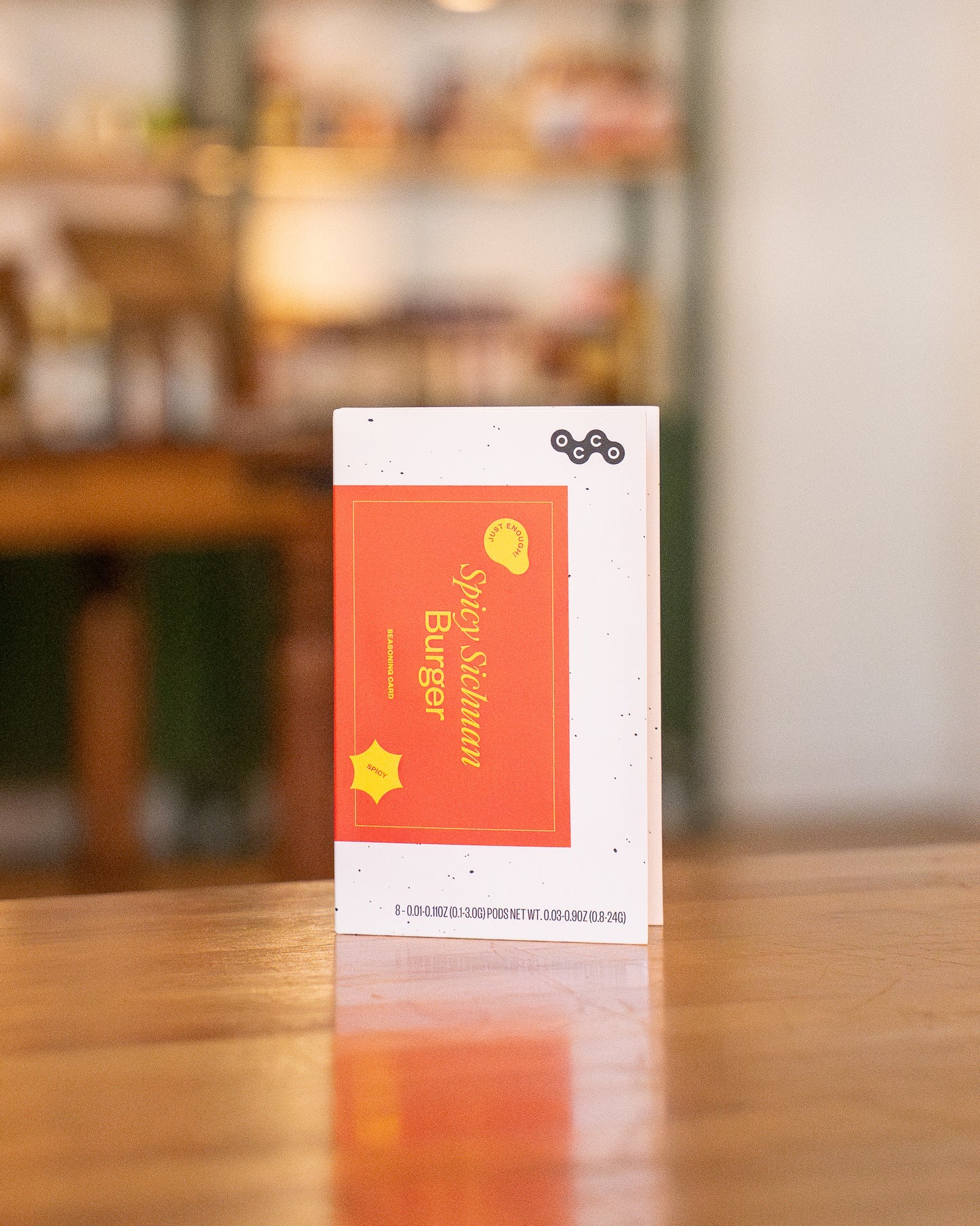 Spicy Sichuan Burger Seasoning Card
