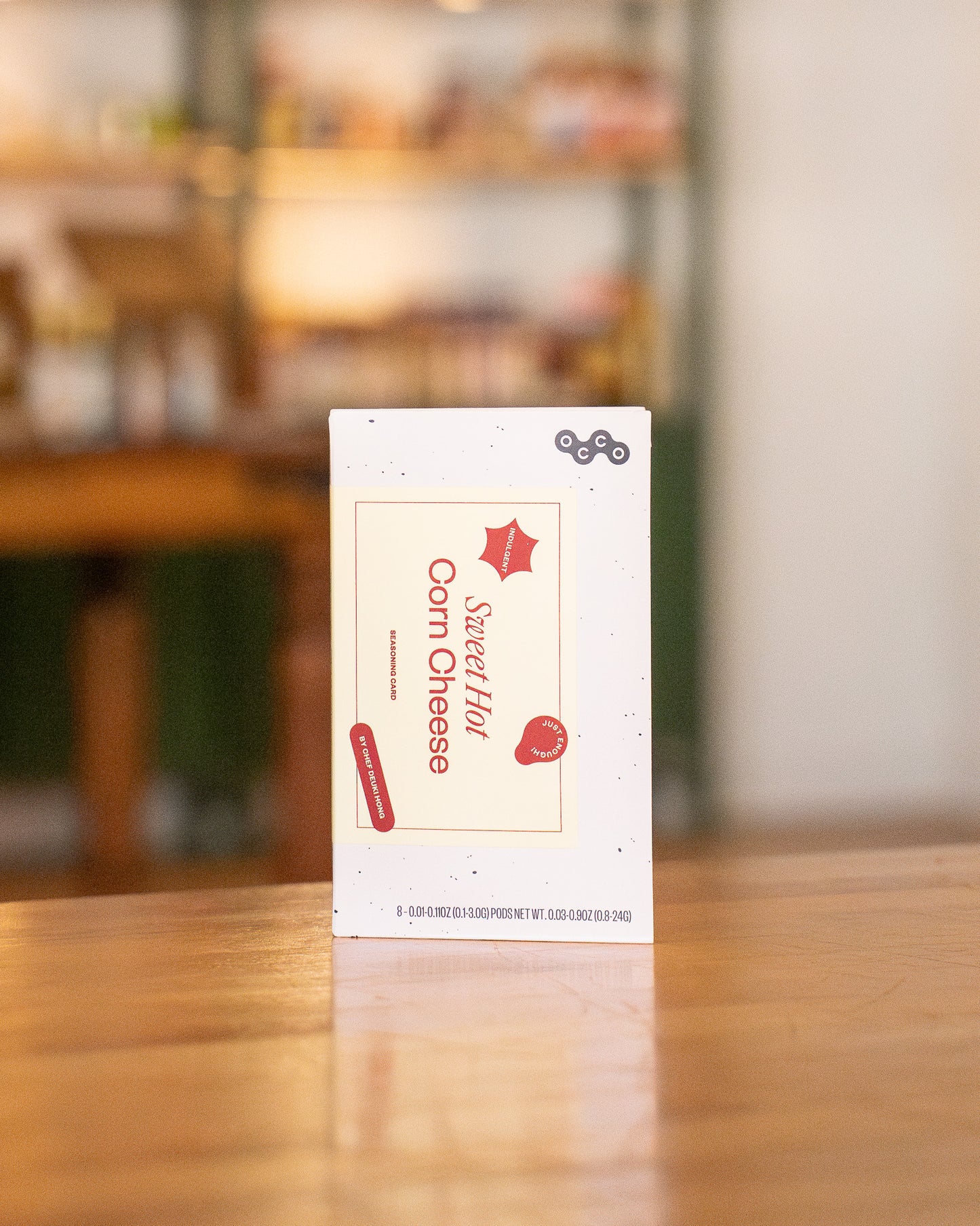 Sweet Hot Corn Cheese Seasoning Card