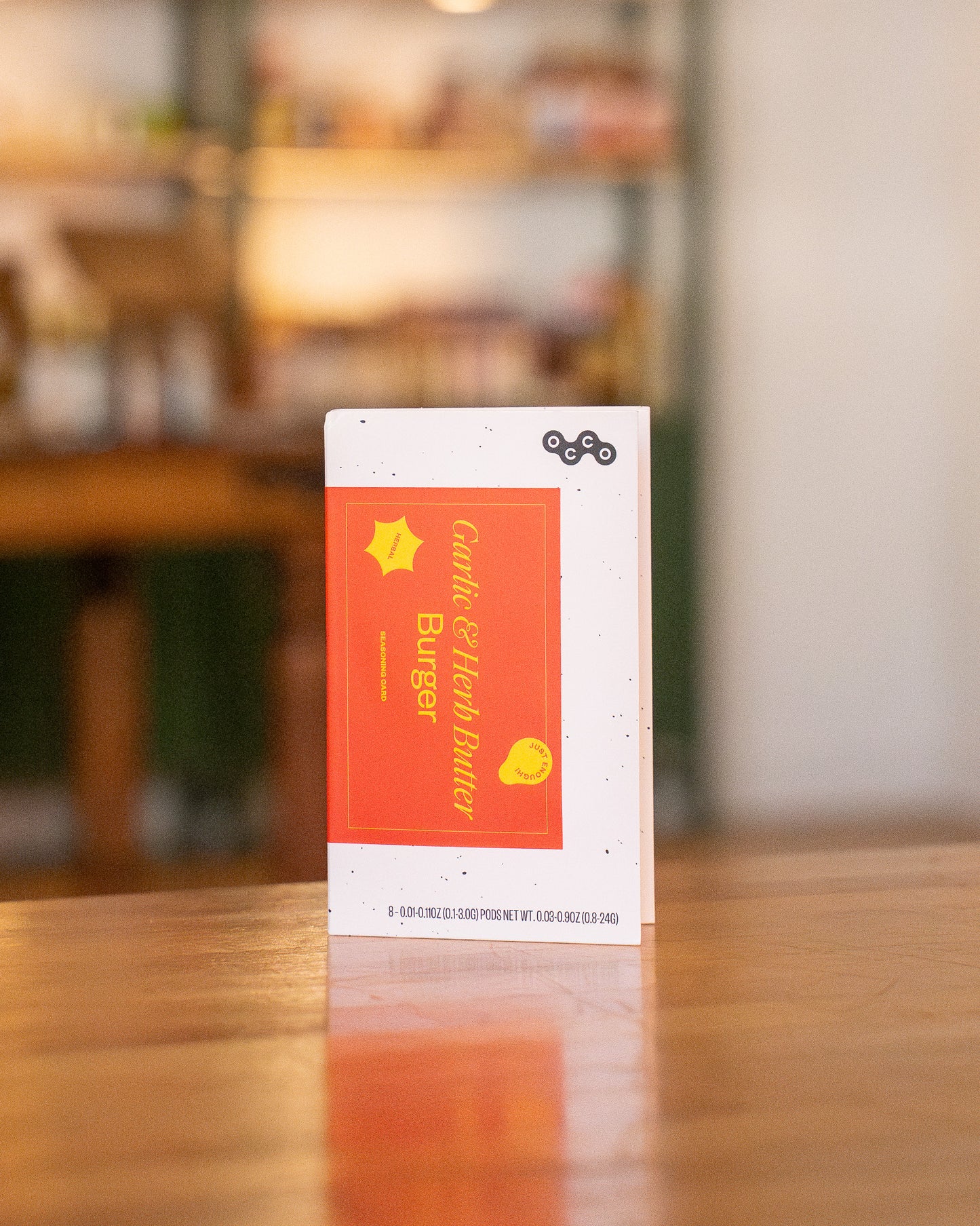 Garlic & Herb Butter Burger Seasoning Card