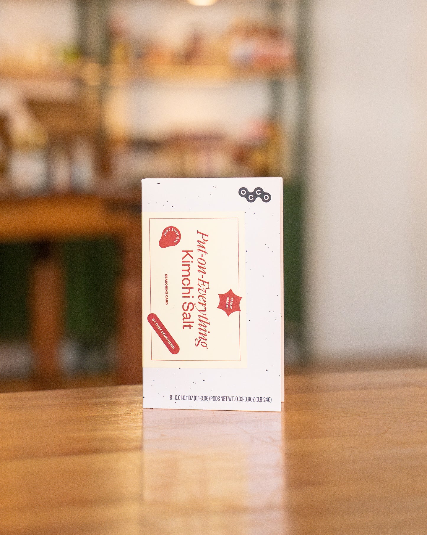 Put-on-Everything Kimchi Salt Seasoning Card