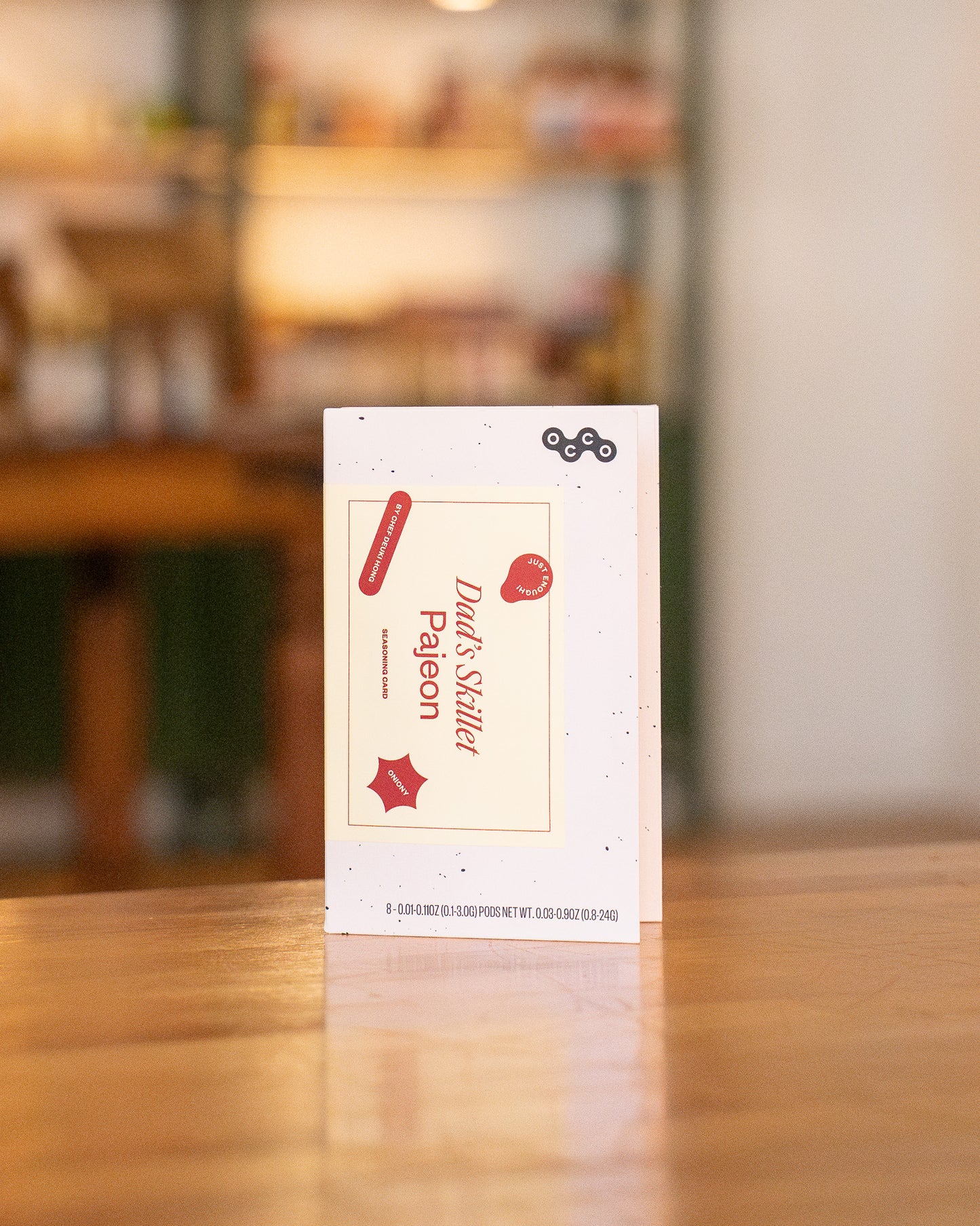 Dad's Skillet Pajeon Seasoning Card