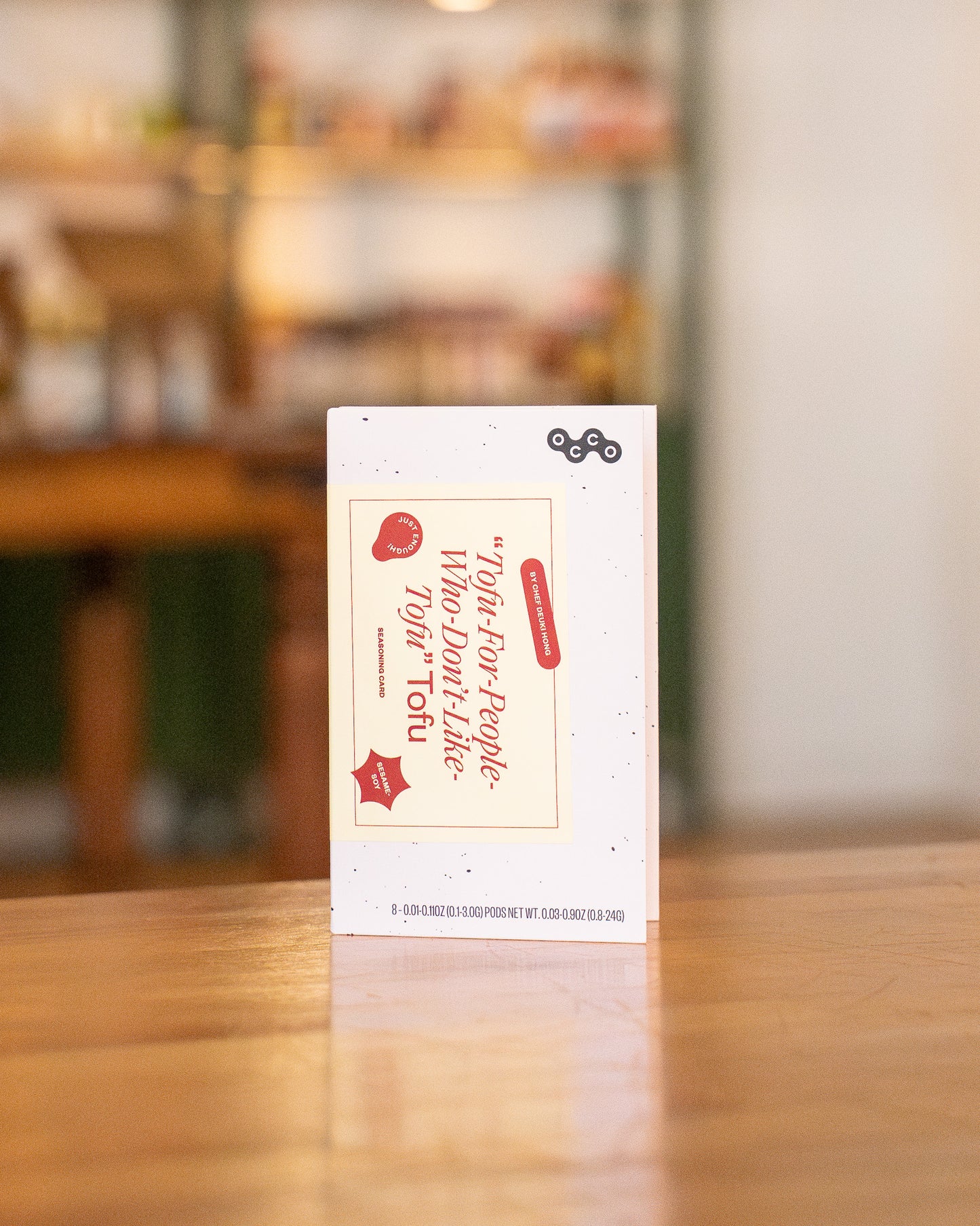 Tofu For People Who Don't Like Tofu Seasoning Card