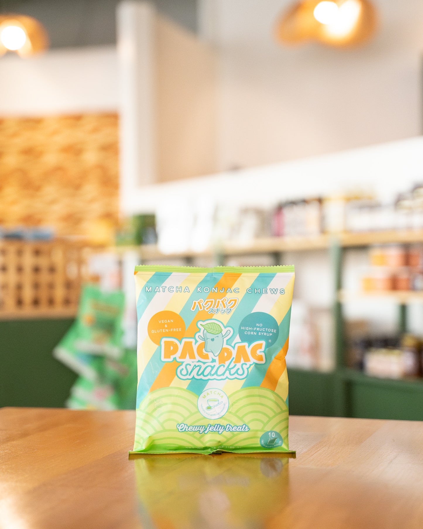 Matcha Konjac Chews