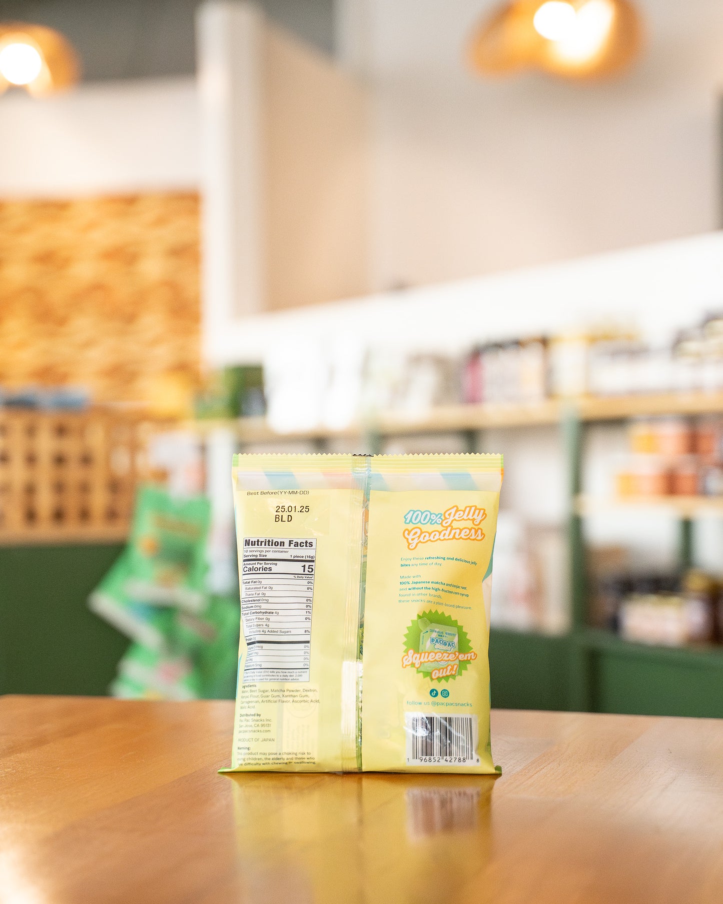 Matcha Konjac Chews