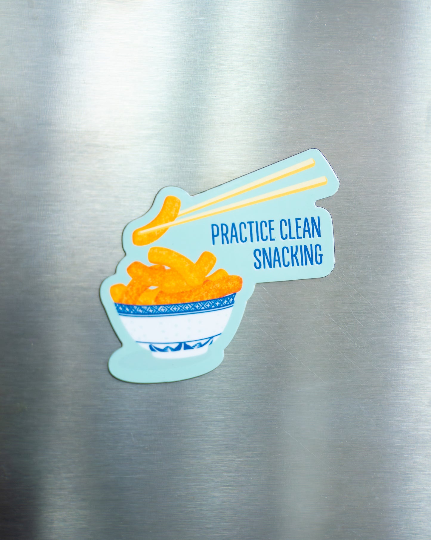 Practice Clean Snacking Magnet