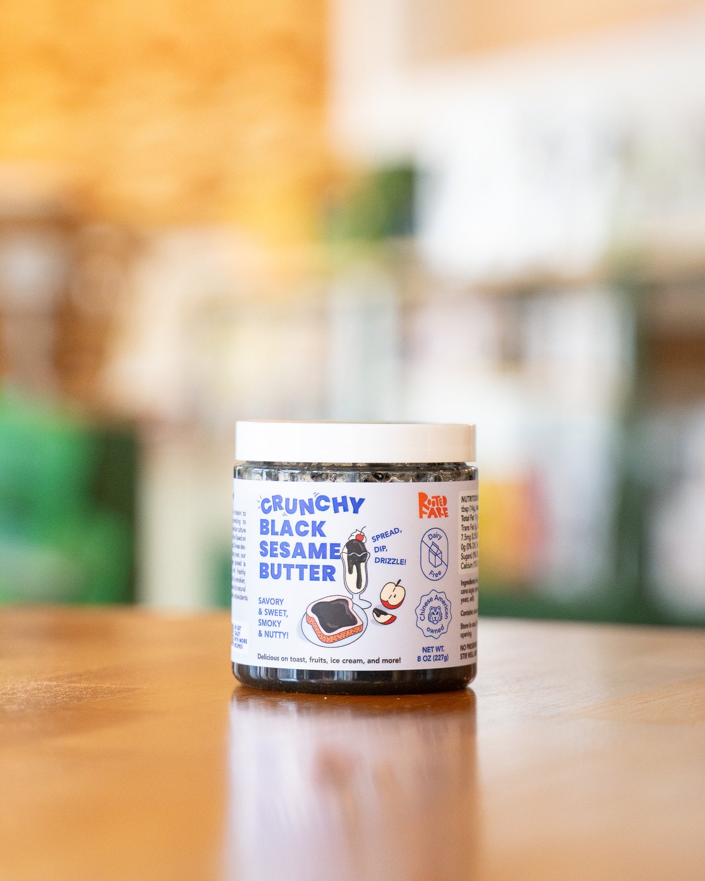 Black Sesame Crunchy Butter