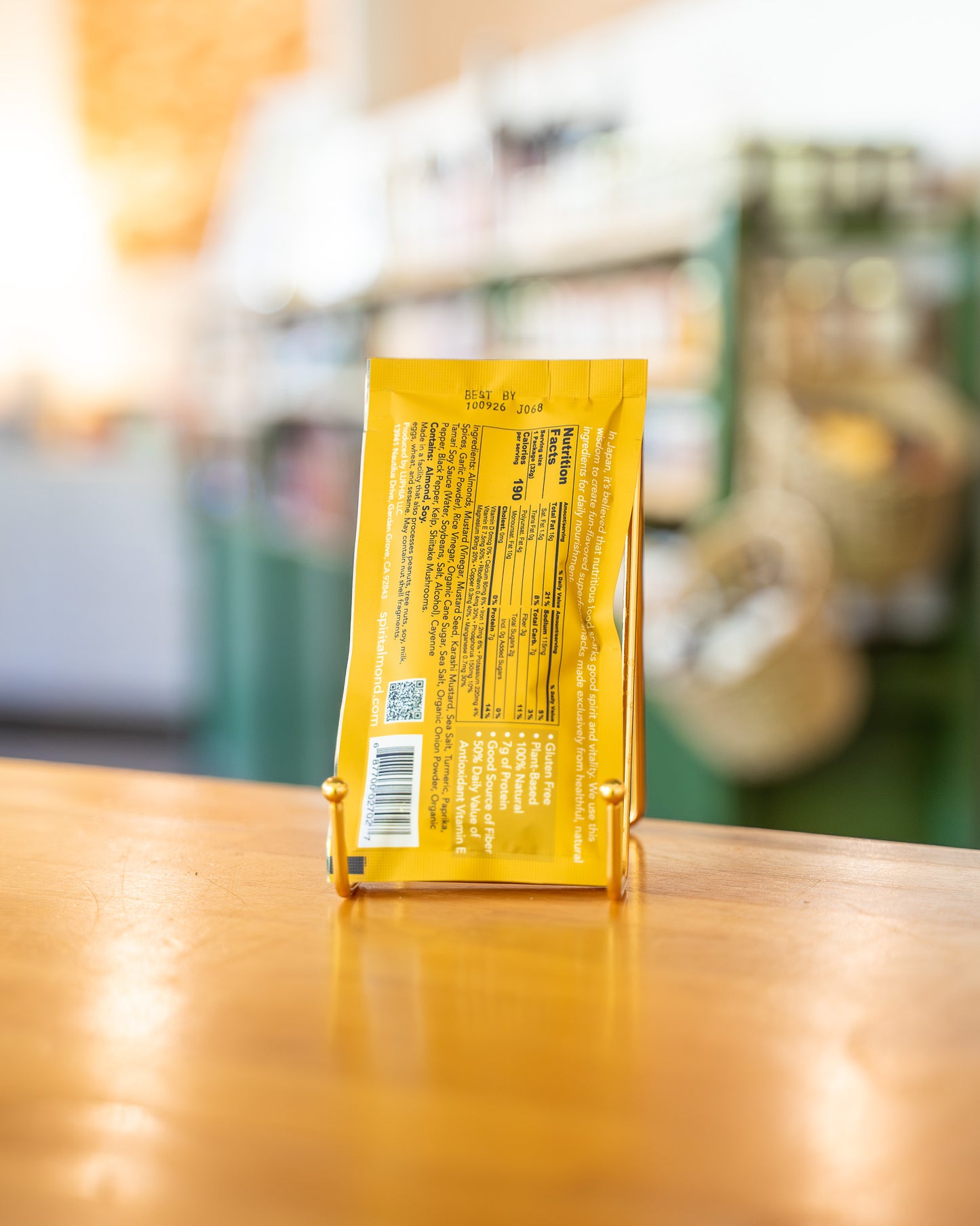 Dry Roasted Almonds, Mustard