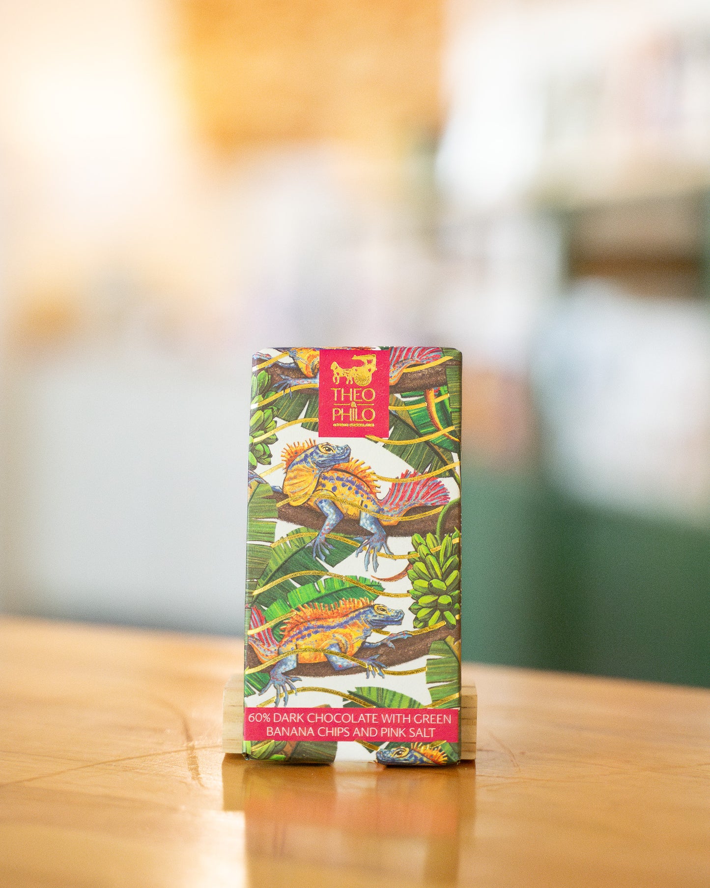 Dark Chocolate with Green Banana & Pink Salt