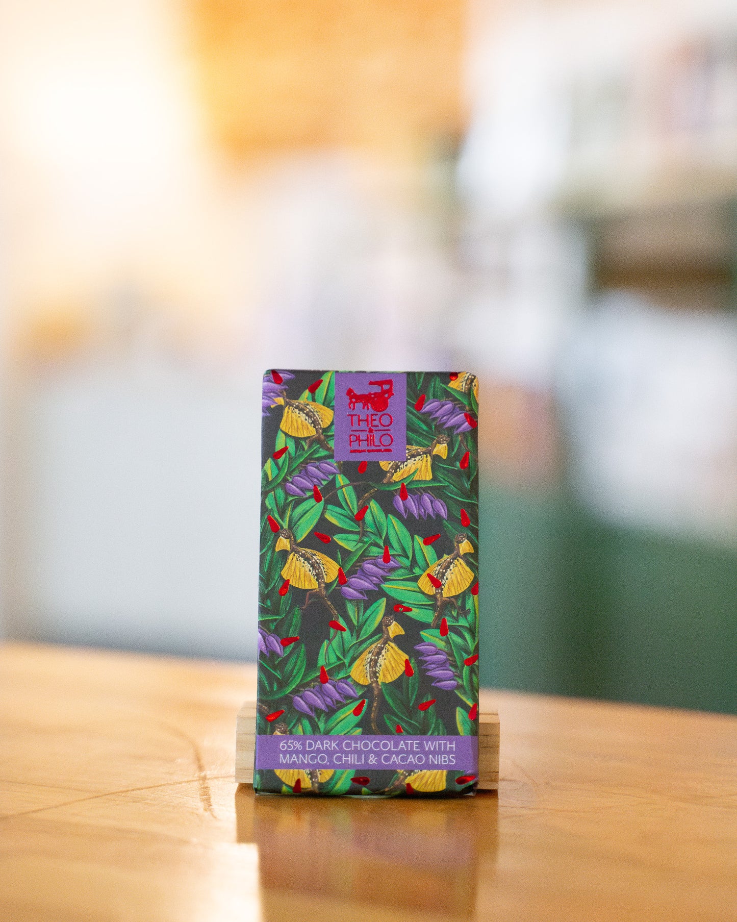 65% Dark Chocolate with Mango, Chili & Cacao Nibs