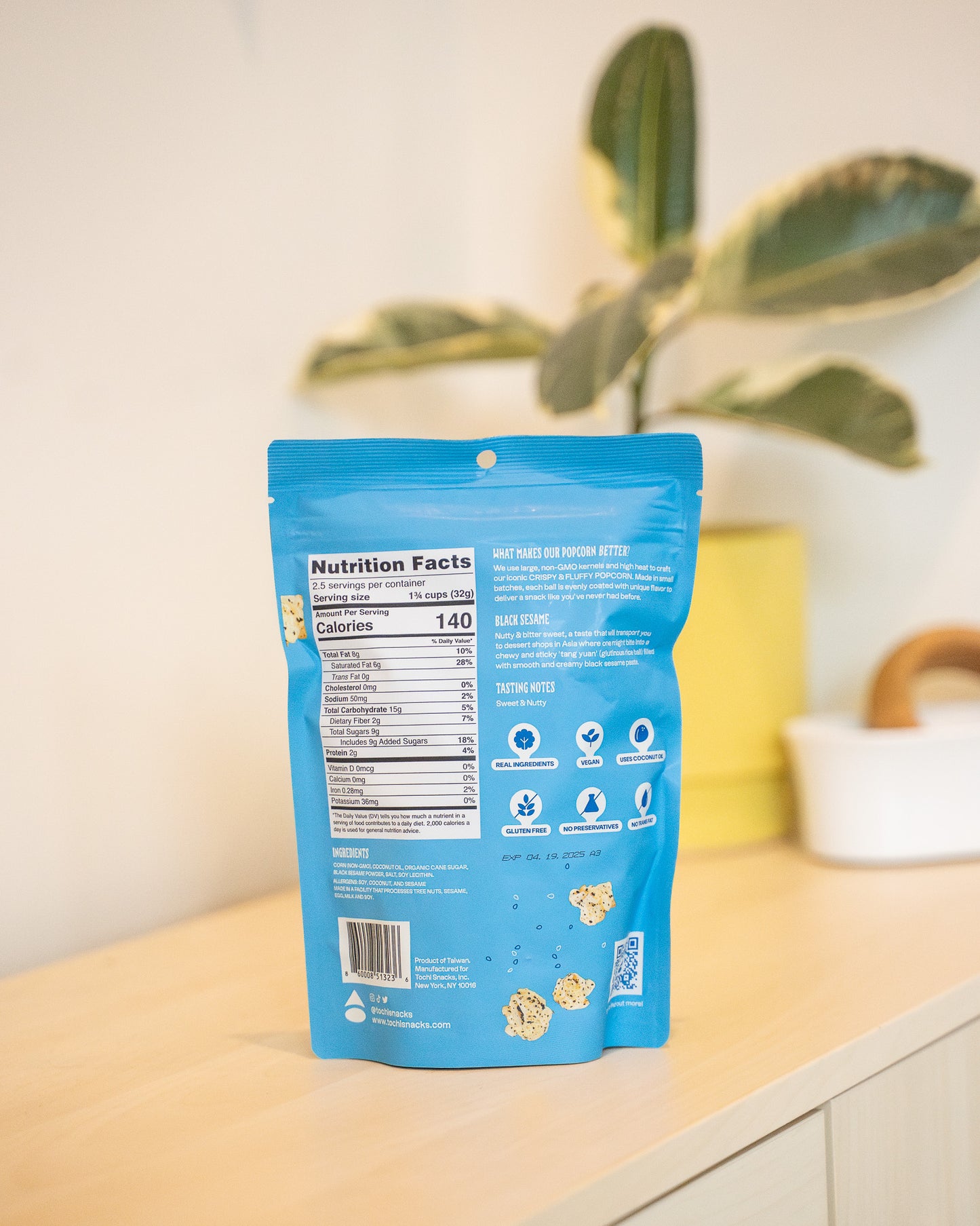 Black Sesame Popcorn