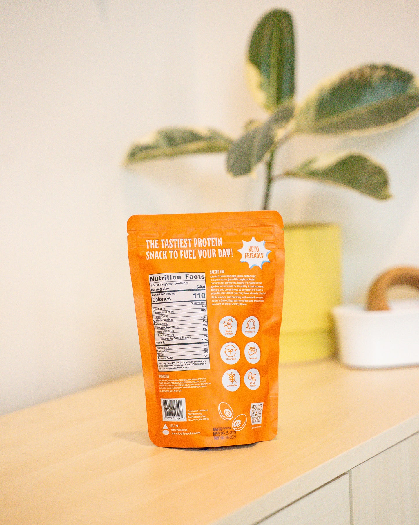 Salmon Chips, Salted Egg