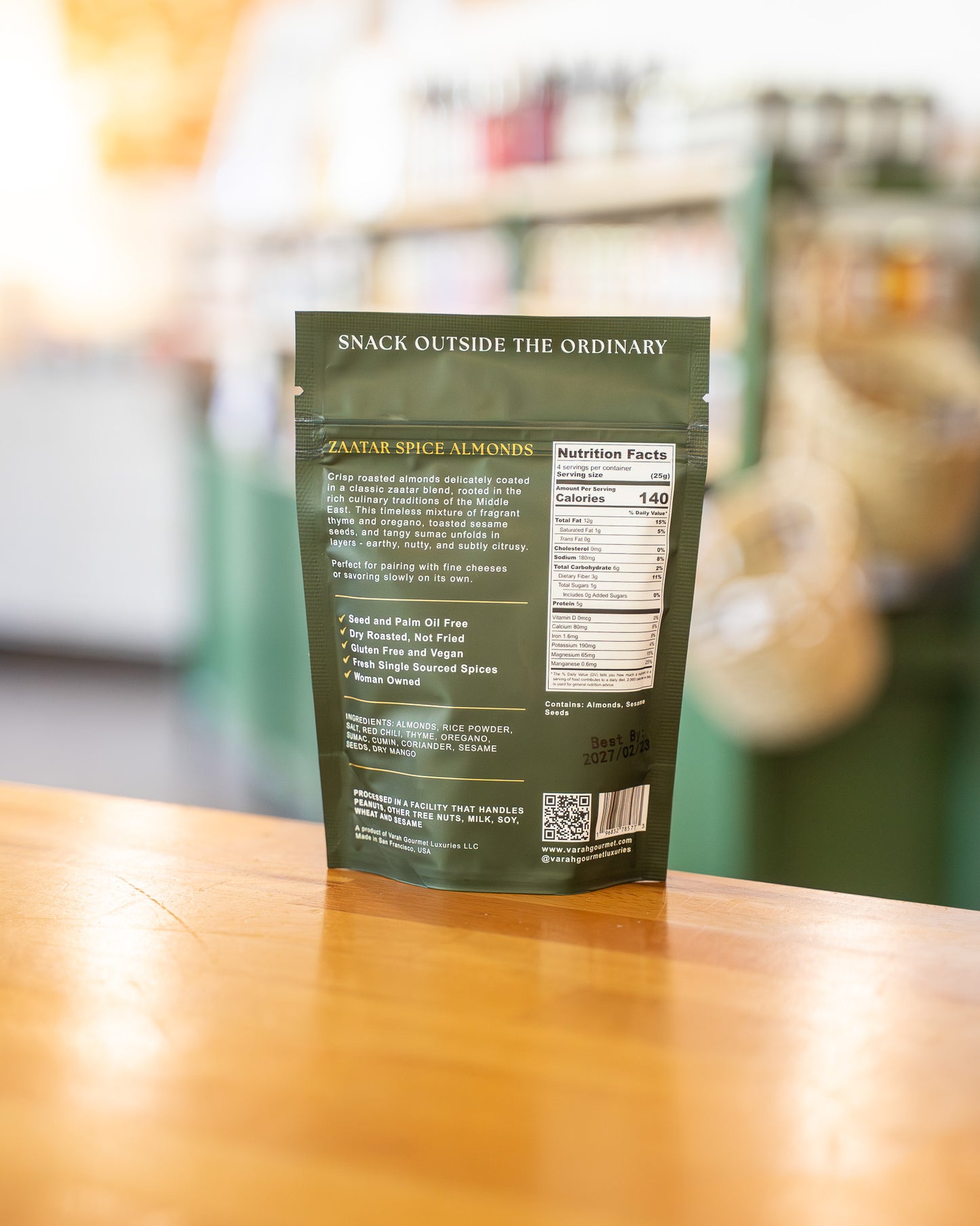 Zaatar Spice Almonds