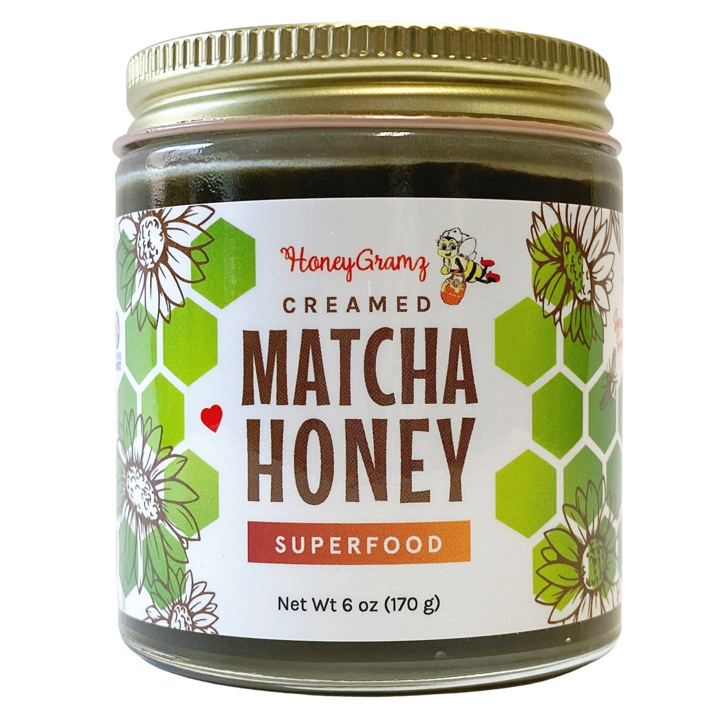 Creamed Matcha Honey