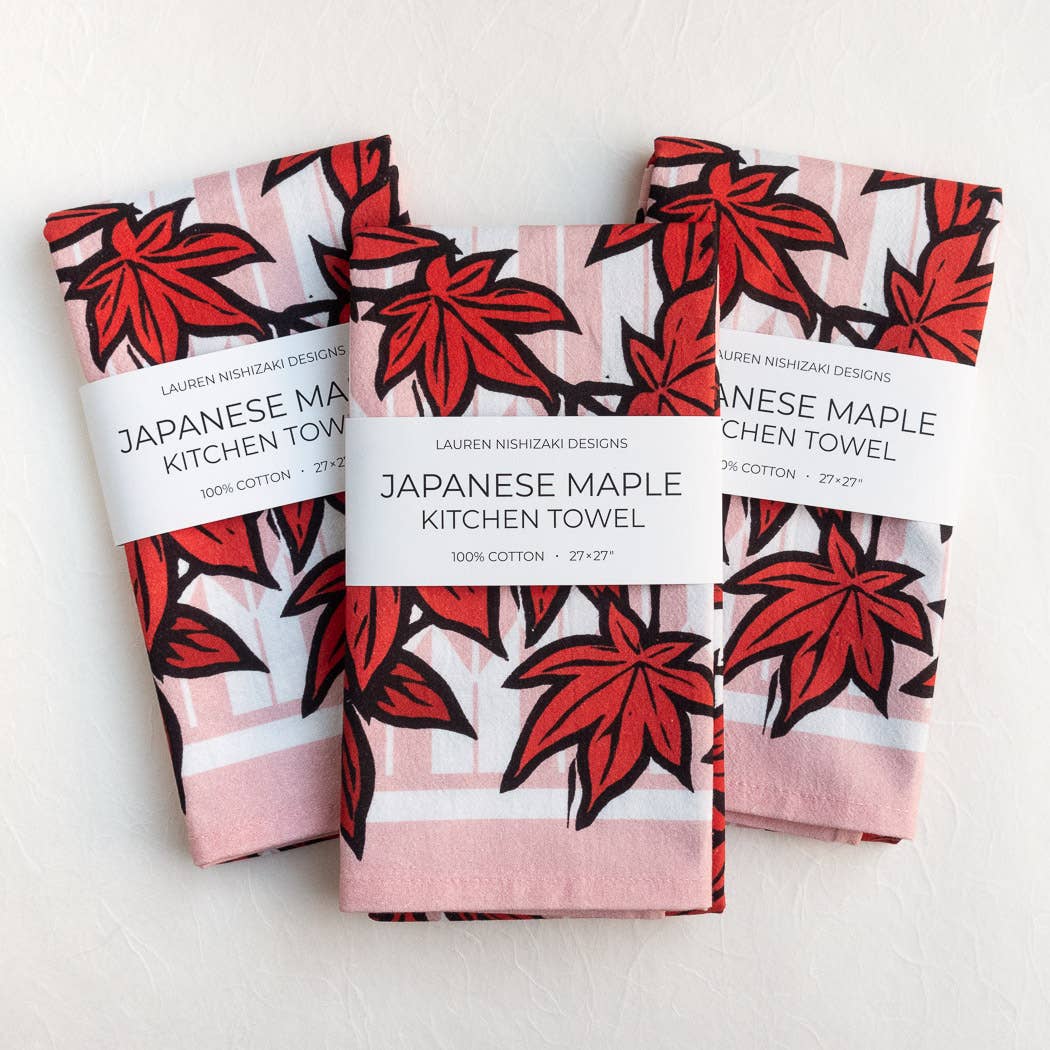 Japanese Maple Kitchen Towel