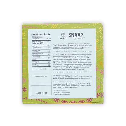 SNA'AP Dubai Milk Chocolate 42% - the OG