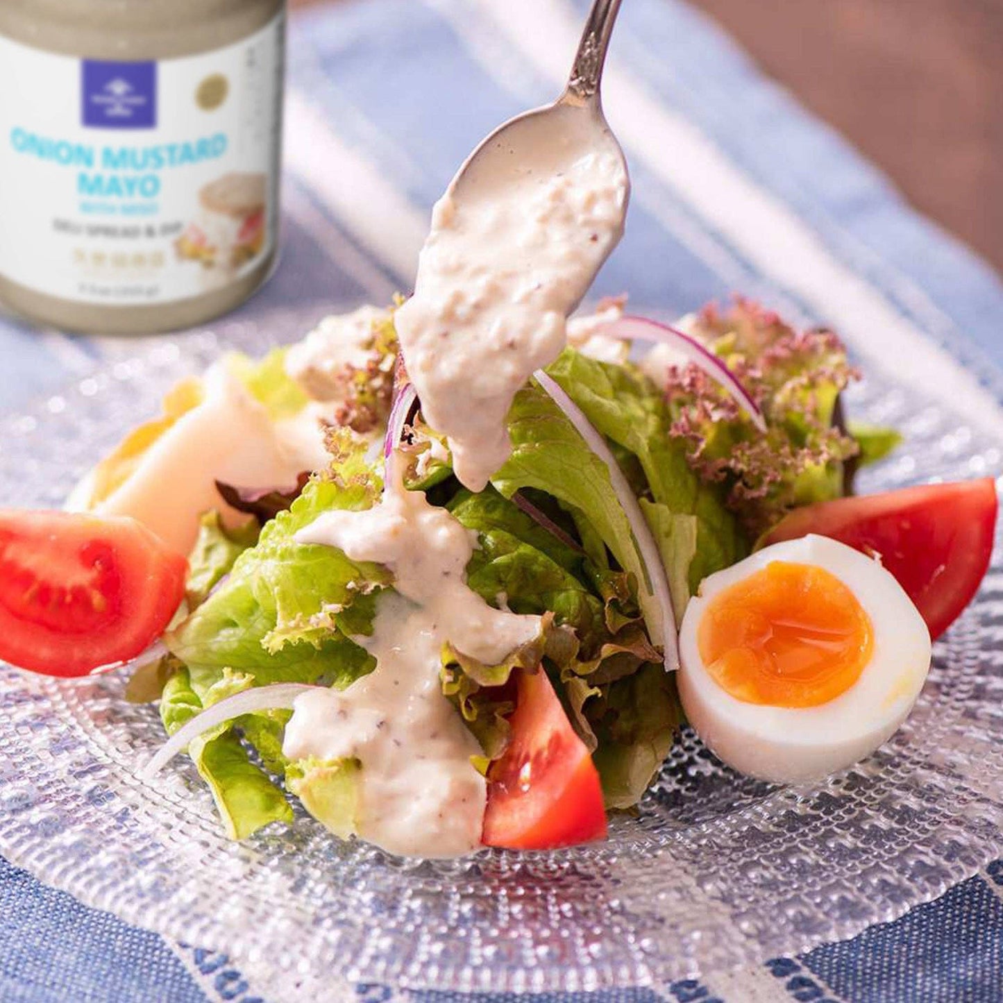 Onion Mustard Mayo with Miso