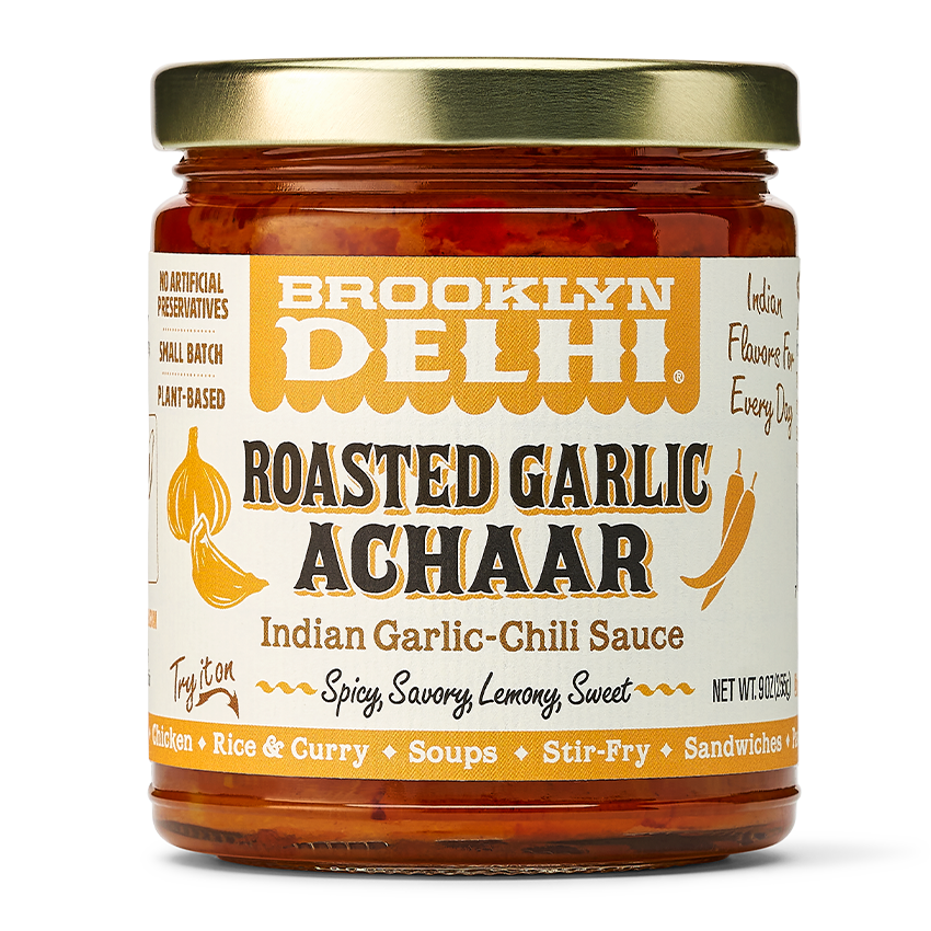 Roasted Garlic Achaar