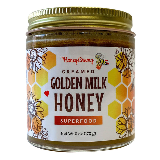 Golden Milk Creamed Honey