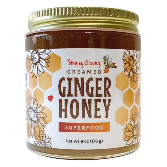 Ginger Creamed Honey